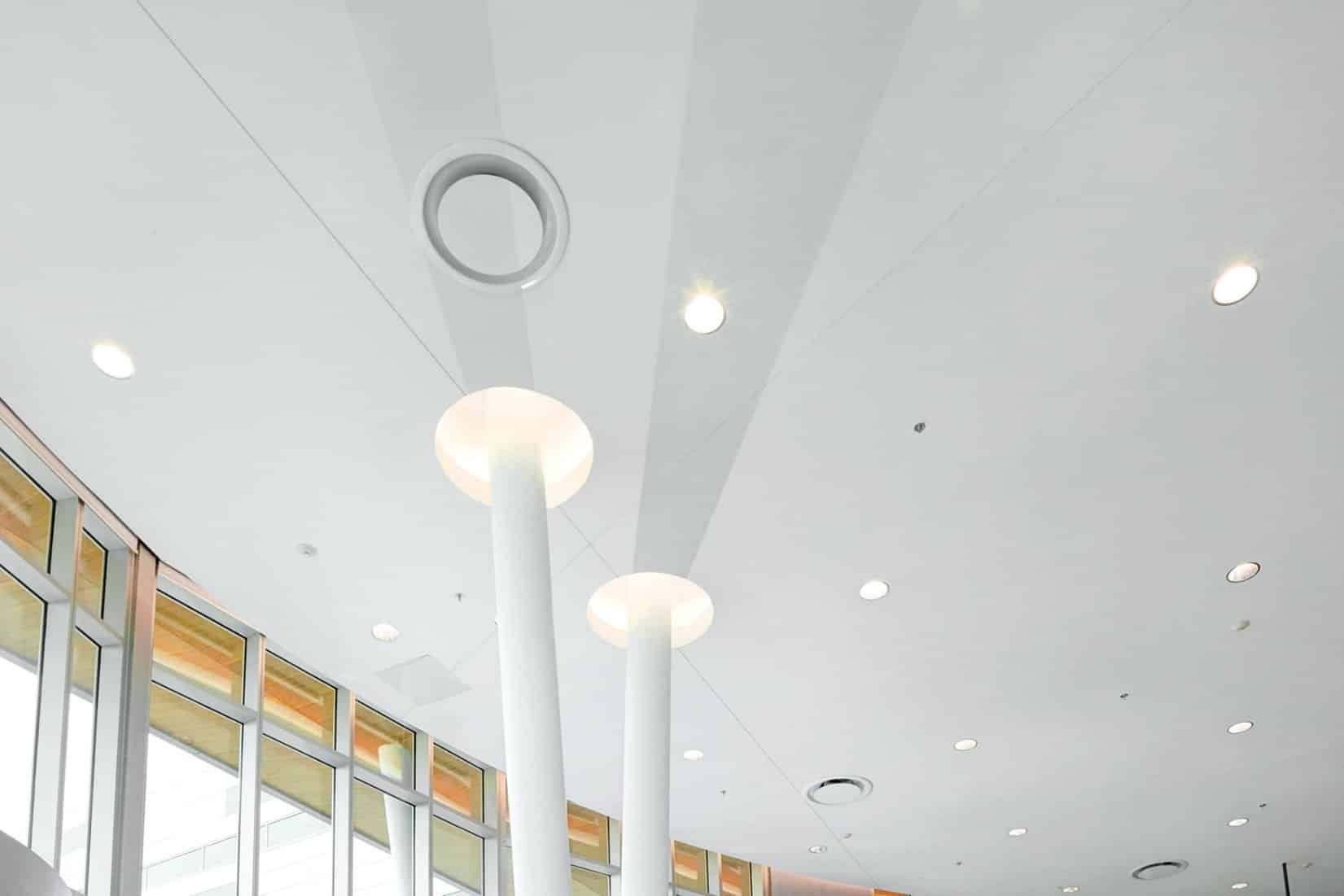 Bradleigh Applications, Inc. Acoustical Plaster Construction using BASWAphon at Catonsville Courthouse