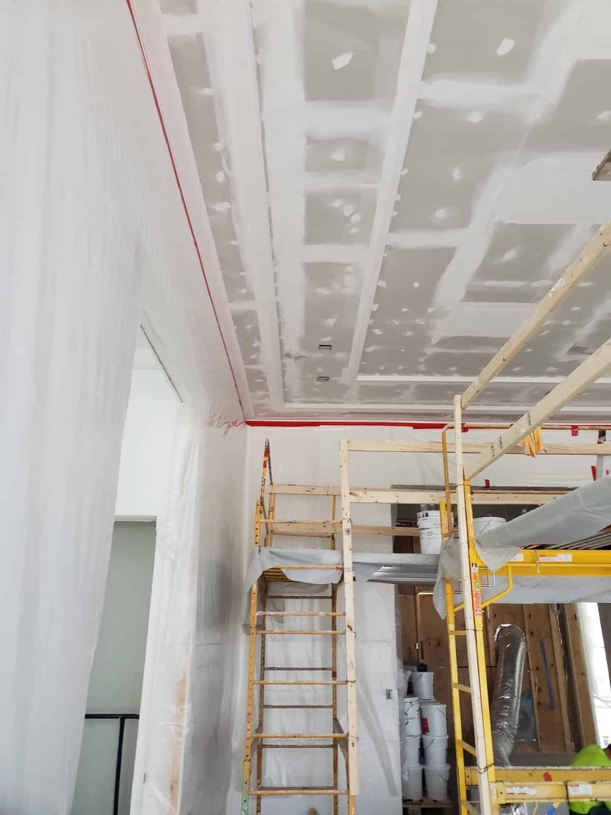 Bradleigh Applications Inc Acoustical Plaster using StarSilent at Lost Tree Village Private Residence