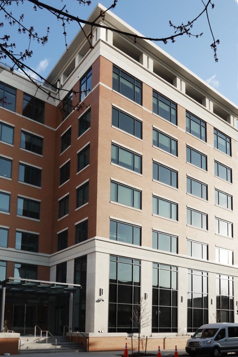 Bradleligh Applications Inc. EIFS construction on Helping Up Mission building